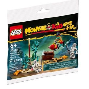 LEGO 30562 Limited Release Monkie Kid’s Underwater Journey Polybag Collection 6+